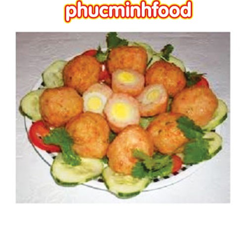 Cá Viên Trứng Cút - 20 viên gói 500 gram