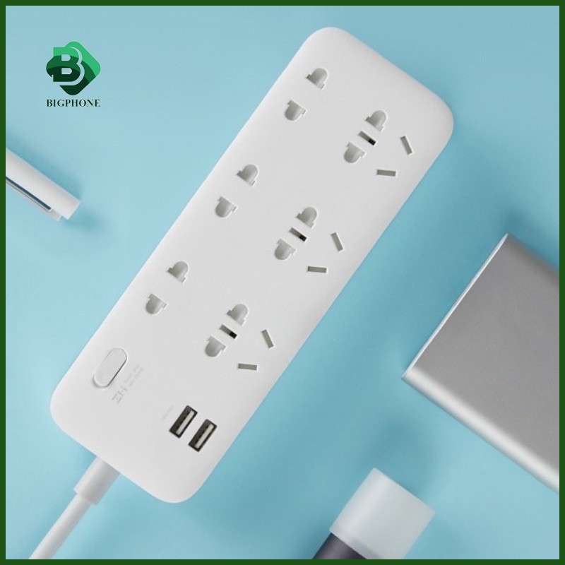 Ổ Cắm Xiaomi Mi Power Strip 6 Cổng 2/3 Cổng usb