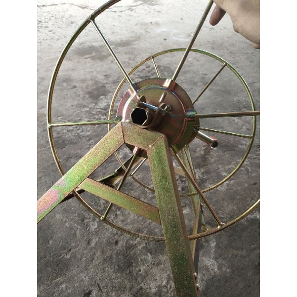 Rulo cuốn dây xịt thuốc, rửa xe, ống nước | gá cuốn dây 100m rulo sắt cuốn dây cao áp