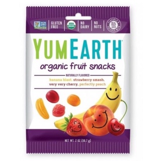 Kẹo dẻo hữu cơ 4 hương vị trái cây 50g - Yumearth