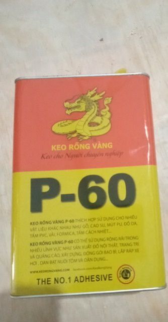 Keo dán đa năng P- 60 Rồng vàng 3 kg