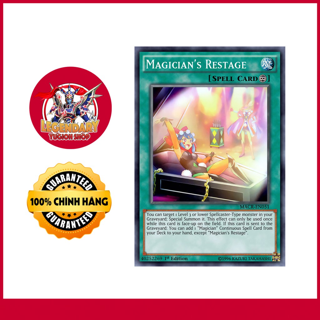 [EN-JP][Thẻ Bài Yugioh Chính Hãng] Magician's Restage