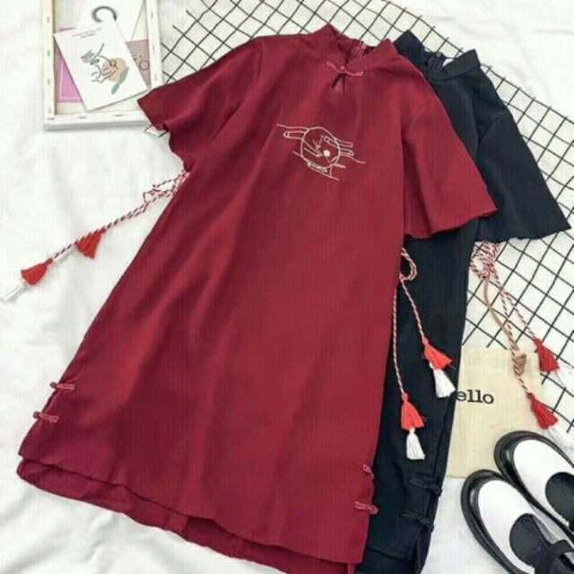 Váy  hán phục cách tân
