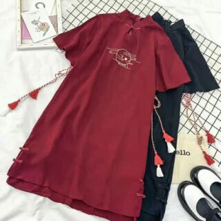 Váy  hán phục cách tân