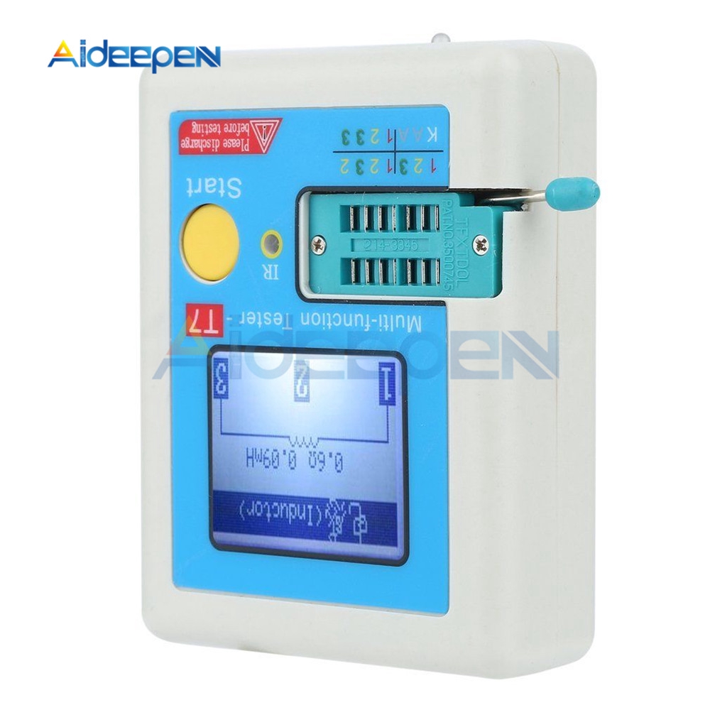 T7 TC-T7-H TCR-T7 LCR-TC1 Transistor Tester ESR Diode Triode Capacitance MOS/PNP/NPN LCR ESR TFT LCD Screen Tester Multimeter | BigBuy360 - bigbuy360.vn