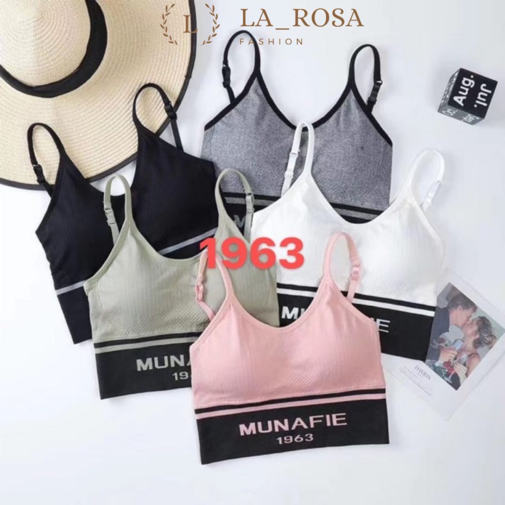Áo bra munafie 👗Freeship👗 - Thê Thao Tập gym 1963 | BigBuy360 - bigbuy360.vn