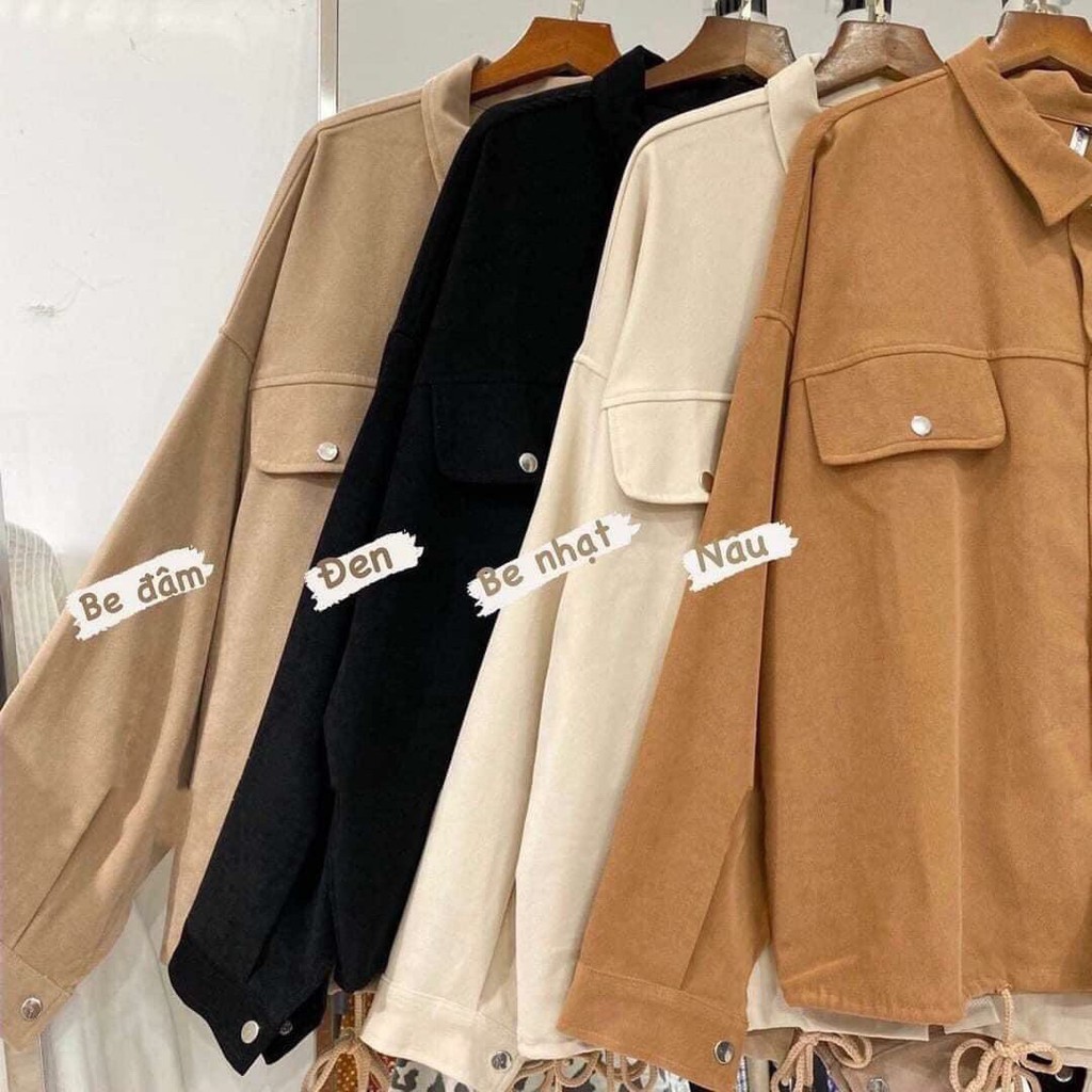 Khoác nhung lì ulzzang (thật/sẵn) | BigBuy360 - bigbuy360.vn