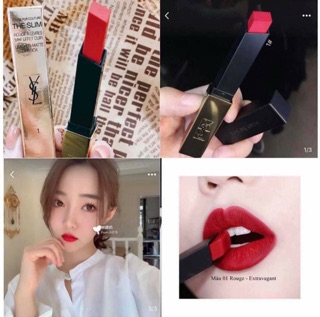Son YSL The slim chất semi matte siêu HoT