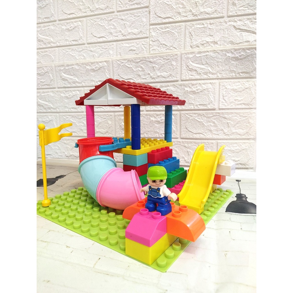 Chi tiết lắp ghép Mái ngói - Vinakidstoys Đồ chơi Việt Nam