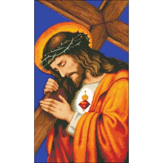 Tranh Thêu Chữ Thập Jesus 5