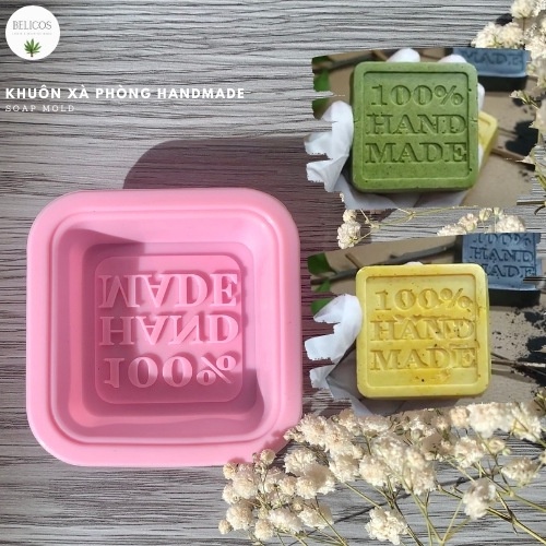 Khuôn Silicone làm xà phòng handmade