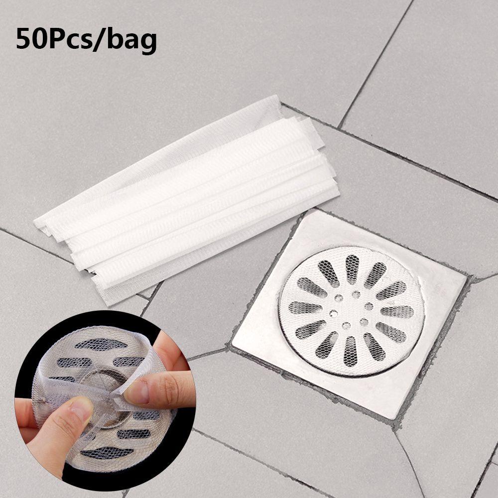 PISTA Set 50 Lưới Lọc Rác Bồn Rửa Chén Chống Tắc Nghẽn Tiện Dụng