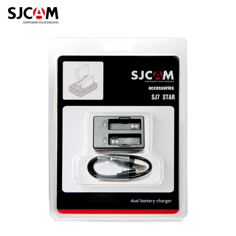 Sạc đôi cho Sjcam SJ7 STAR