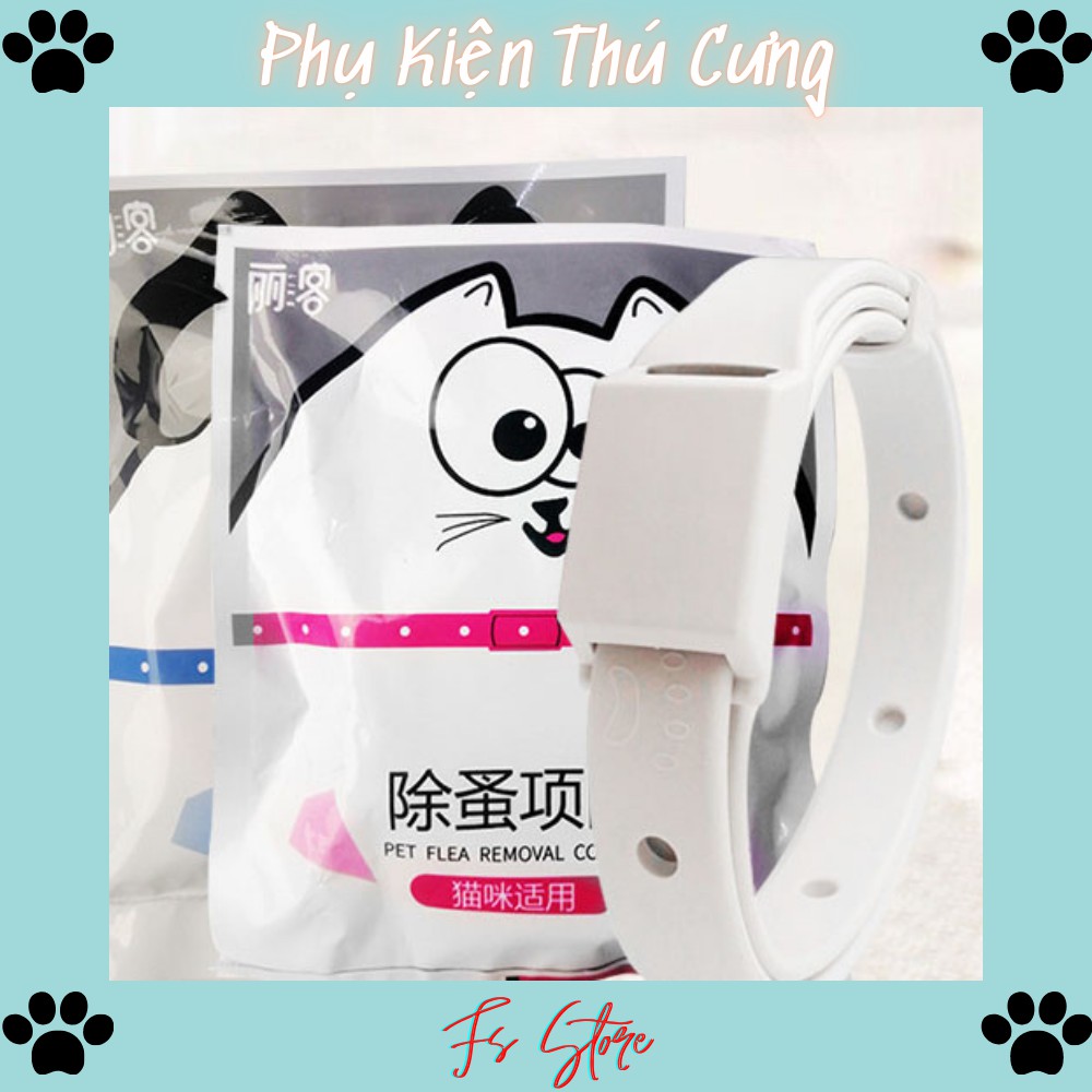 Vòng cổ chó mèo, đeo chống ve rận bọ chét cho chó mèo, V9