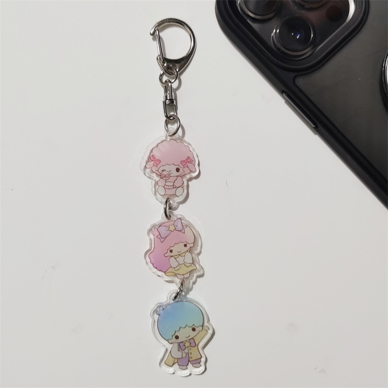 SANRIO Móc Khóa Hình Thỏ Cinnamoroll Dễ Thương