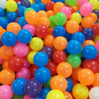 Túi 100 Bóng Nhựa 5cm Cho Bé 7 màu Hàng Việt Nam dùng cho bể bơi , nhà bóng , lếu bóng .