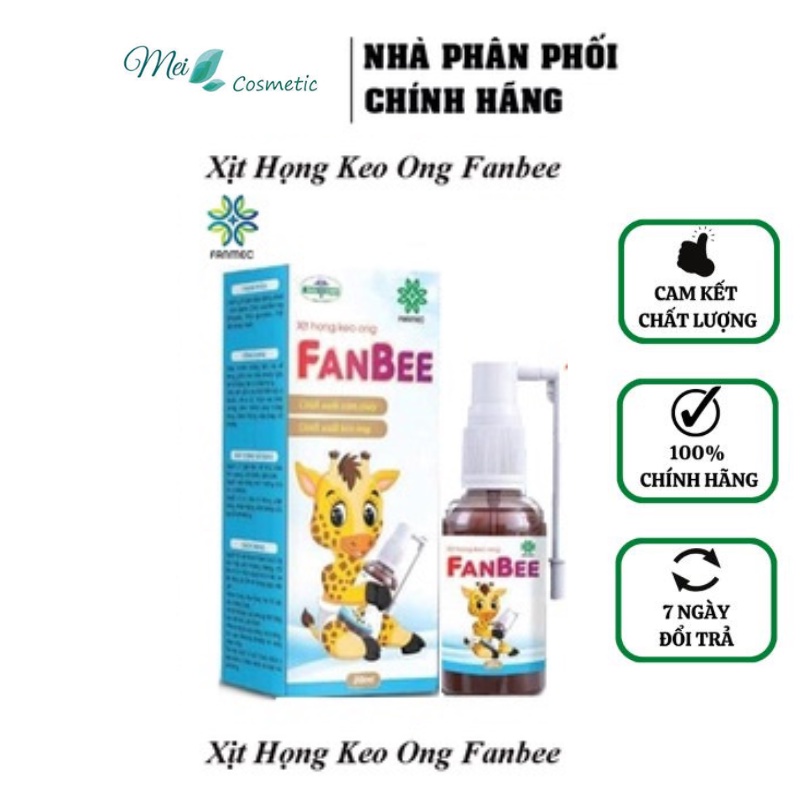 Xịt Họng Keo Ong Fanbee 20ML - Fanmec