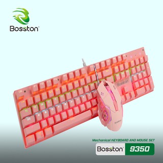 Bộ Phím Chuột Cơ Bosston EK9350