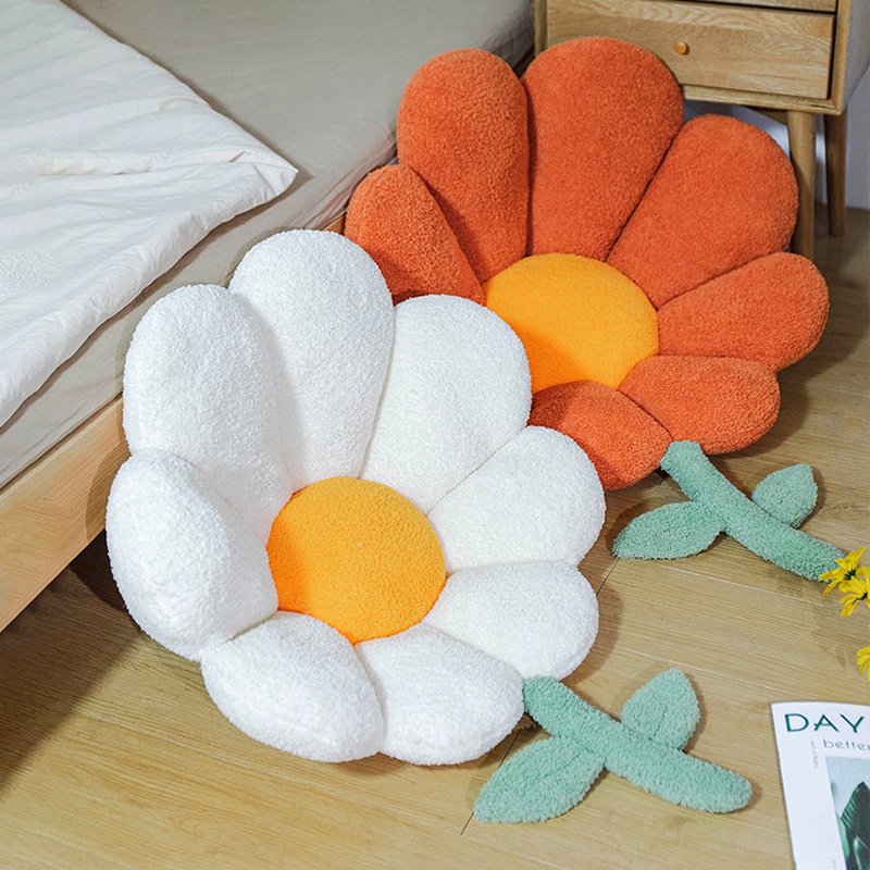 Gối đệm ngồi tựa lưng hình hoa cúc nhỏ dễ thương