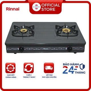 Bếp ga đôi rinnai rv-375n - ngọn lửa xanh - tiết kiệm gas - hàng chính hãng store