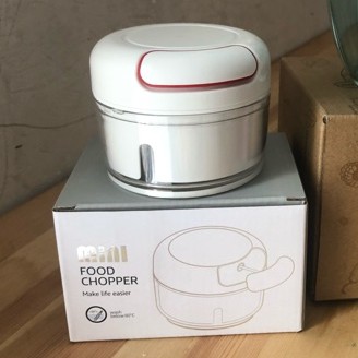 Cối Xay Mini Loại Dây Rút - Cối Xay Tỏi Mini - Xay Tỏi Ớt Thịt Đá Gừng Rau Mini Food Chopper