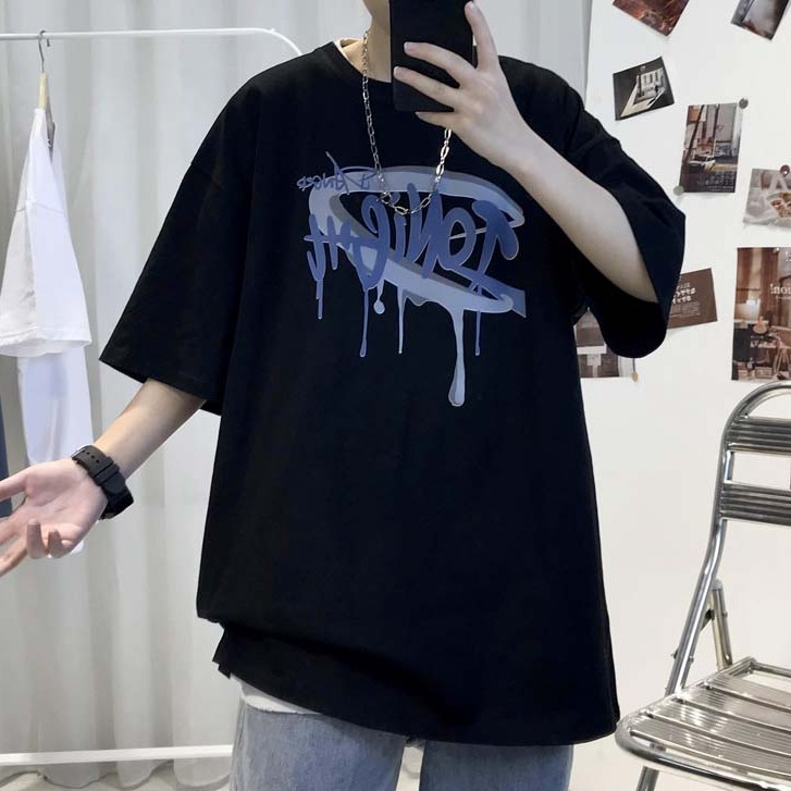 Áo thun tay ngắn thiết kế mới năng động thời trang dành cho cả nam và nữ