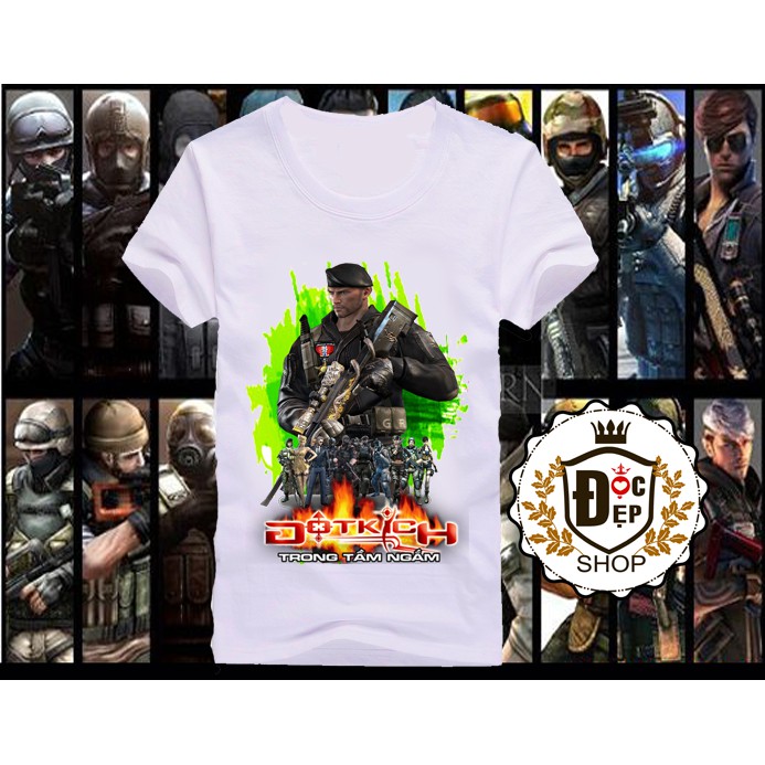 Áo Game Đột Kích Ảo Diệu DK007