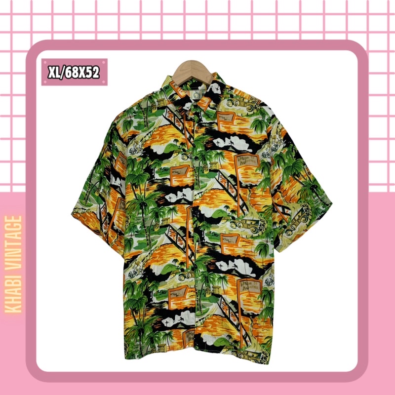 Áo hawaii 2hand tuyển-Áo sơ mi bigsize - Khabi Vintage | BigBuy360 - bigbuy360.vn