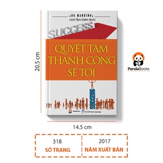 Sách PANDABOOKS Quyết Tâm Thành Công Sẽ Tới