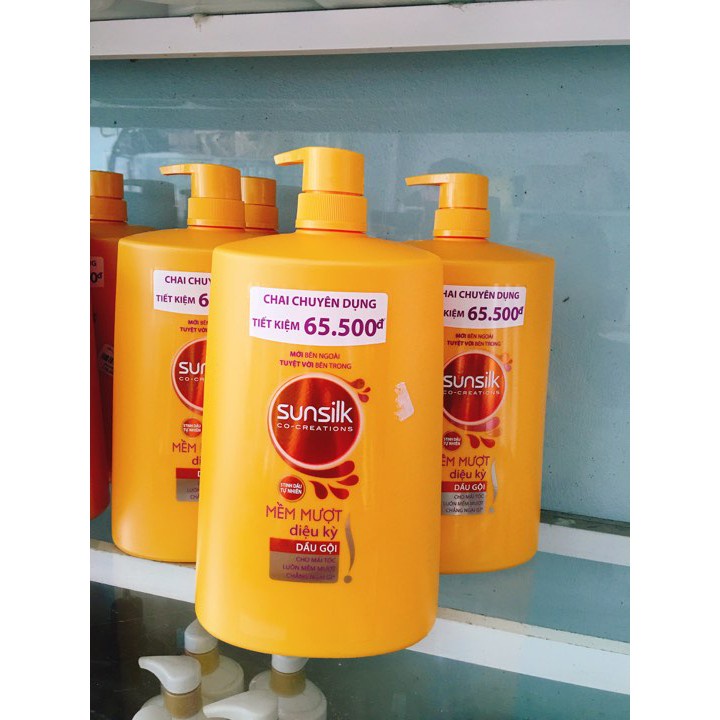 Dầu gội Sunsilk mềm mượt diệu kỳ 1.4kg (1.36 lít)
