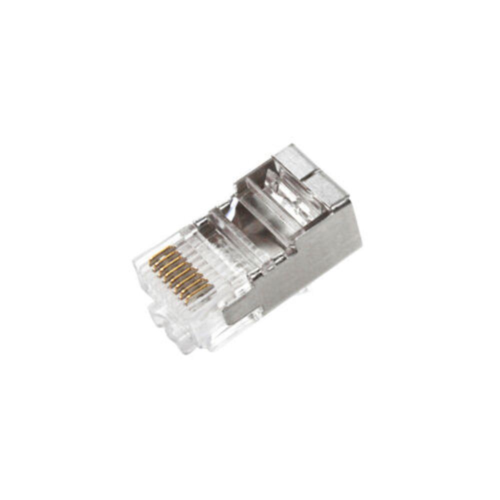 Bộ 100 Đầu Nối Dây Cáp Mạng Cat5 Cat5e Cat6