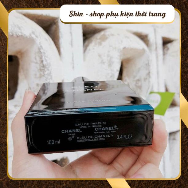 Nước hoa cho nam bleu dầu thơm lịch lãm nồng độ edp dung tích 100ml hương thơm nam tính quyến rũ - Shin Shop