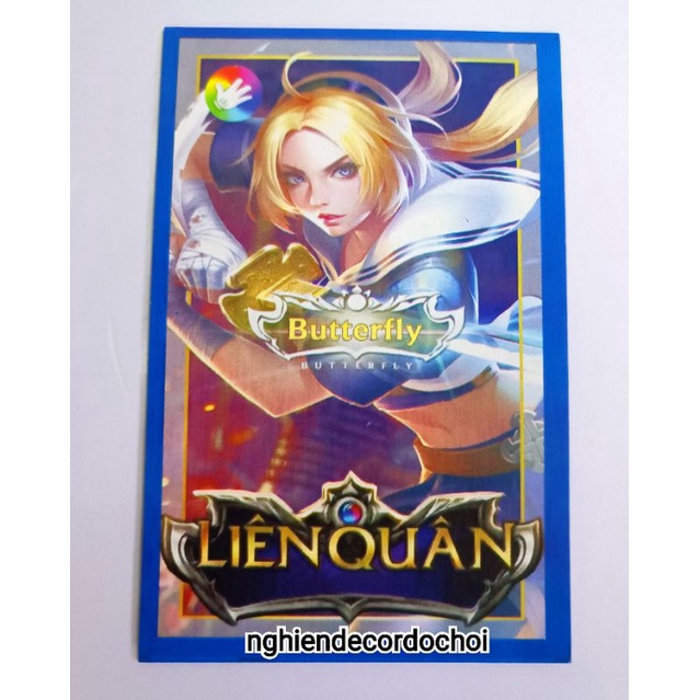 Combo 50 Thẻ bài liên quân mobile 2022 siêu đẹp bằng giấy.