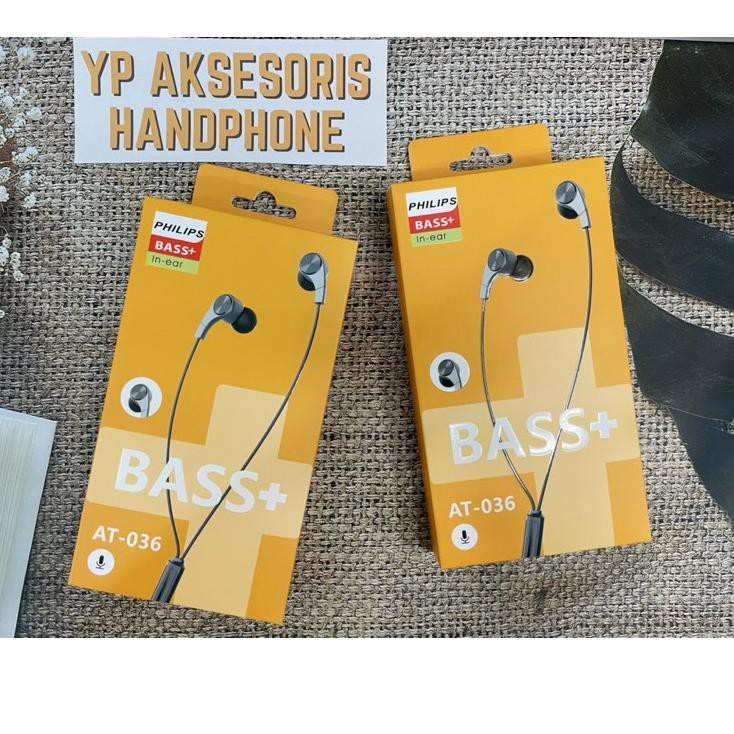 Tai Nghe Nhét Tai Philips At-036 Có Mic Âm Thanh Siêu Trầm Và Phụ Kiện | BigBuy360 - bigbuy360.vn