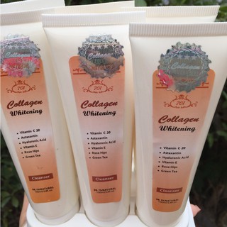 [Chính hãng] [Ảnh thật] sữa rửa mặt collagen whitening 701