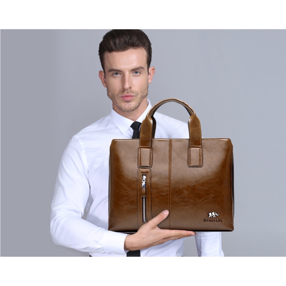 Túi xách nam công sở da tự nhiên cao cấp phong cách mới