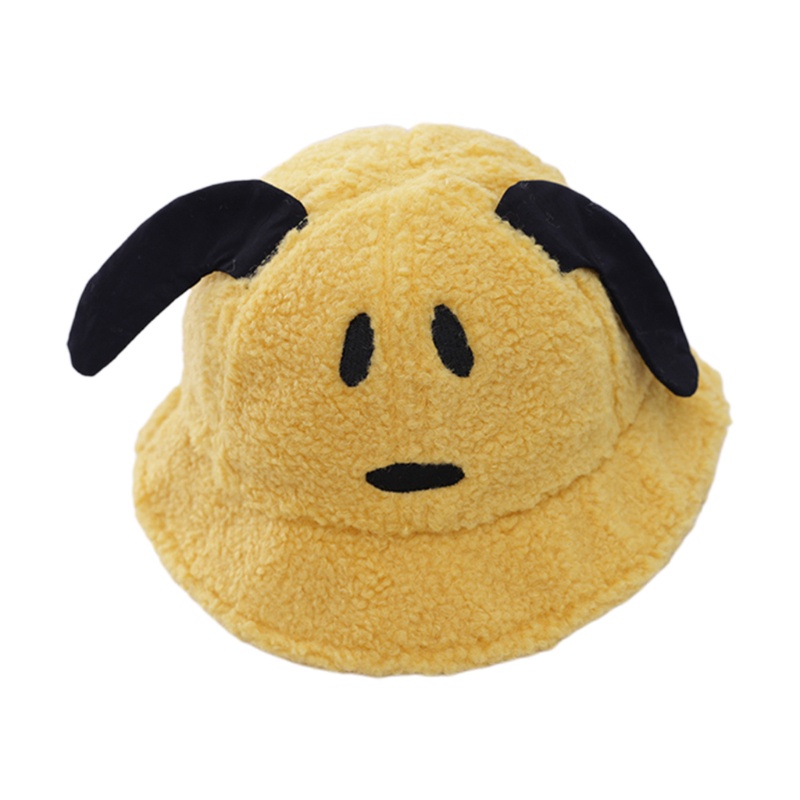Nón Tai Bèo Phối Lông Xù Ấm Áp Xinh Xắn Kiểu Hoạt Hình Cho Bé