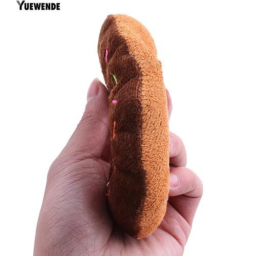 Đồ chơi phát tiếng kêu hình bánh donut phát ra âm thanh vui nhộn cho thú cưng