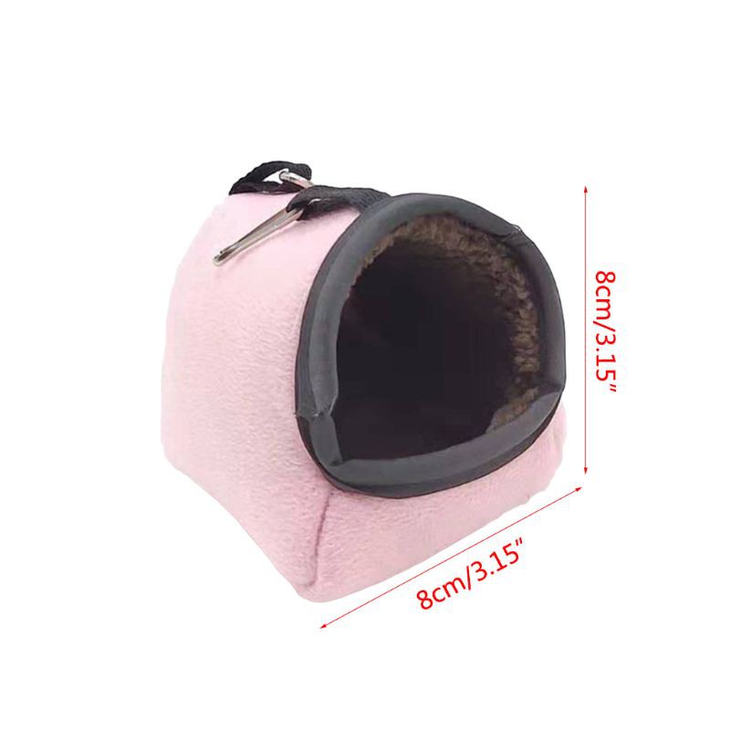 Tổ Cho Chuột Hamster Giữ Ấm Mùa Đông Giá Lạnh Có Thể Treo Lên Hoặc Đặt Dưới Đất Tiện Dụng