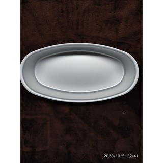 KHUÔN BÁNH NHÔM  HÌNH OVAL BẠC 21 CM X 11 CM X 6 CM