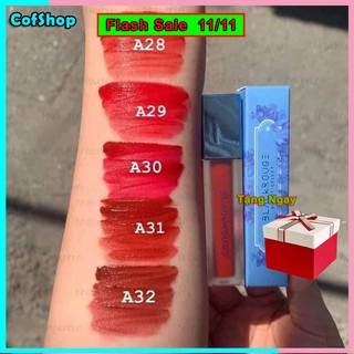 Black rouge ver 6 Son Kem Lì Black Rouge Air Fit Velvet Lip Tint - Cofshop