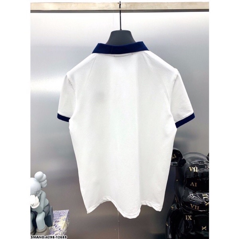 Áo Polo Cao Cấp Thêu Viền Tay Sang Trọng Dễ Phối Đồ