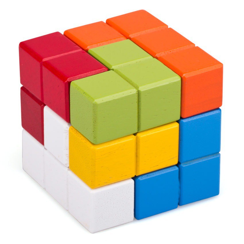 Bộ Đồ Chơi Xếp Rubik 7 Màu Winwintoys 60132 – tạo cho bé sự khéo léo nhanh nhạy