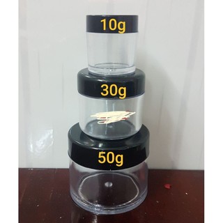 Hủ Nhựa 10g -30g-50g
