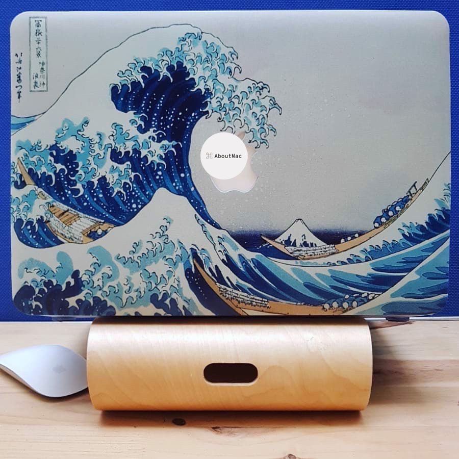 Ốp hình Thuỷ Triều cho Mácbook