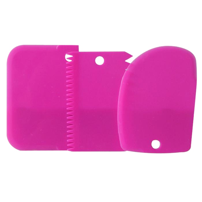Set 3 dụng cụ cắt bột làm bánh bằng nhựa