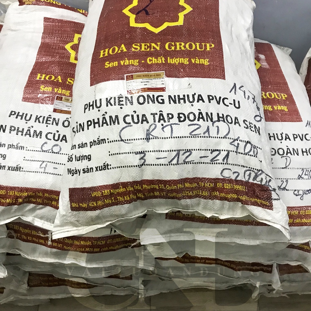 Co ren trong phi 21 – Co ren trong uPVC HOA SEN - loại dày