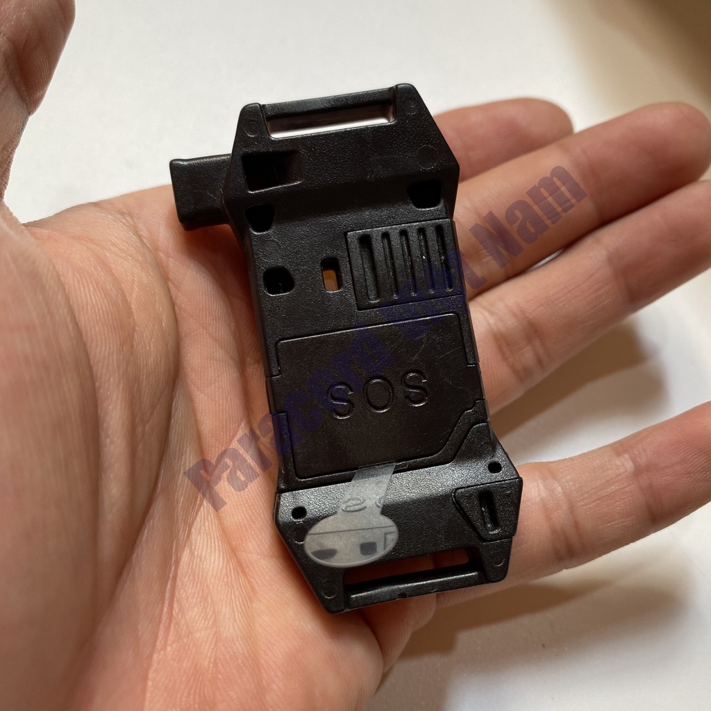 Khóa Paracord đèn led la bàn làm vòng tay sinh tồn