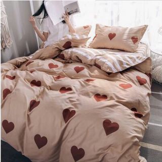 cotton poly tim nâu sữa