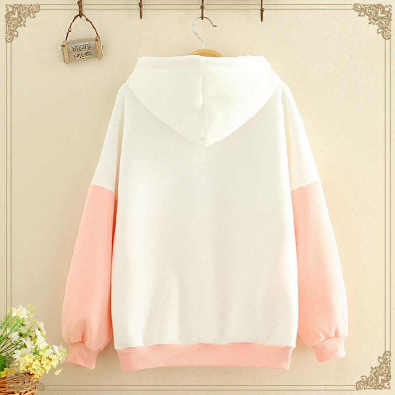 Áo Hoodie Nỉ Bông Mèo Giận Form 60kg